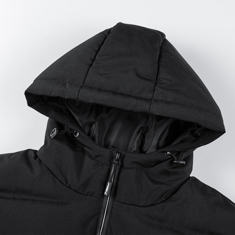 Mens Warm Hooded Parka