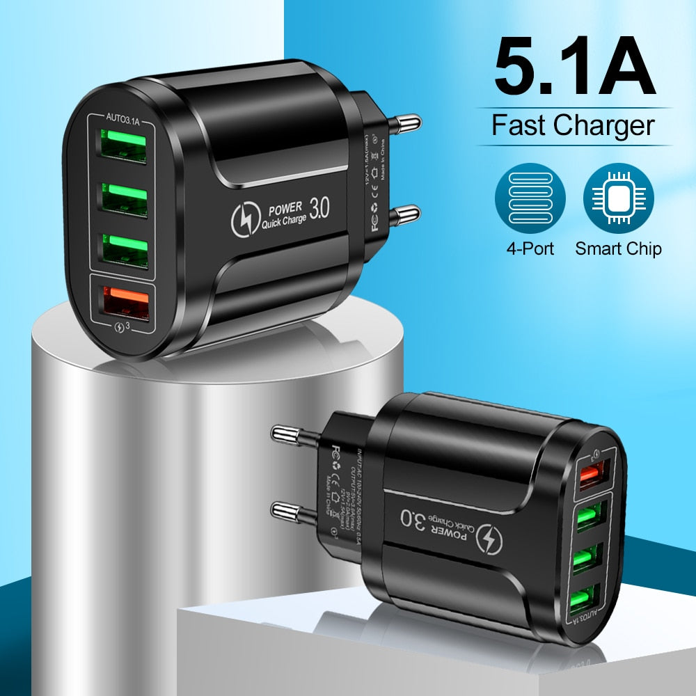 45W USB Wall Charger Fast