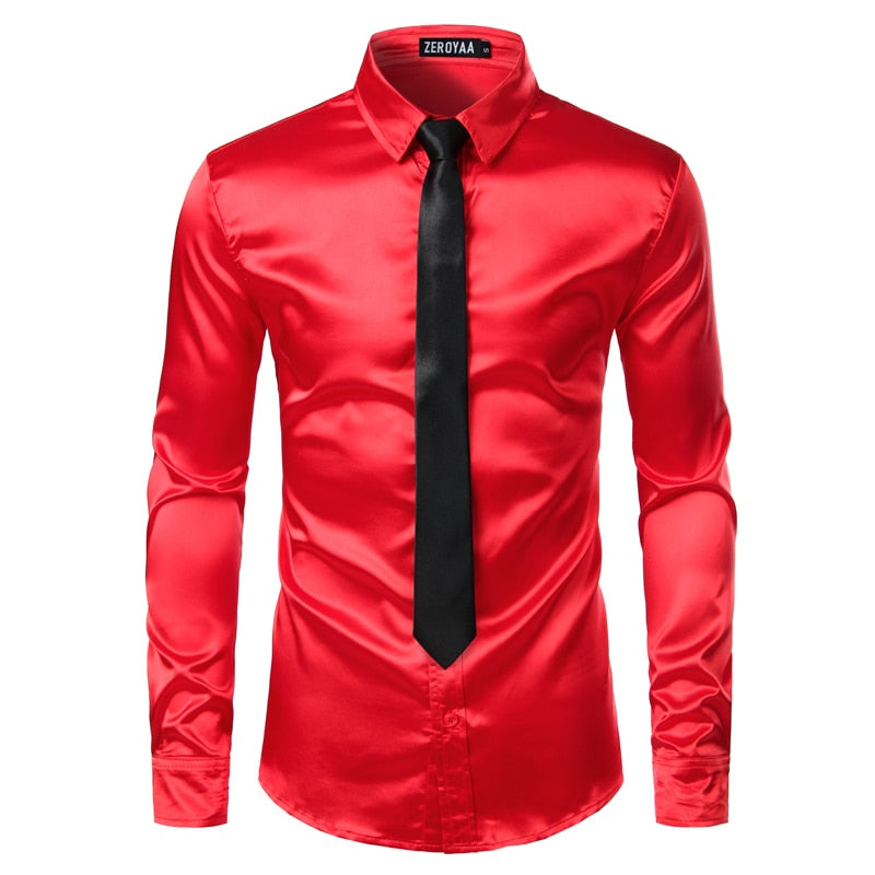 RS Silver Silk Shirt