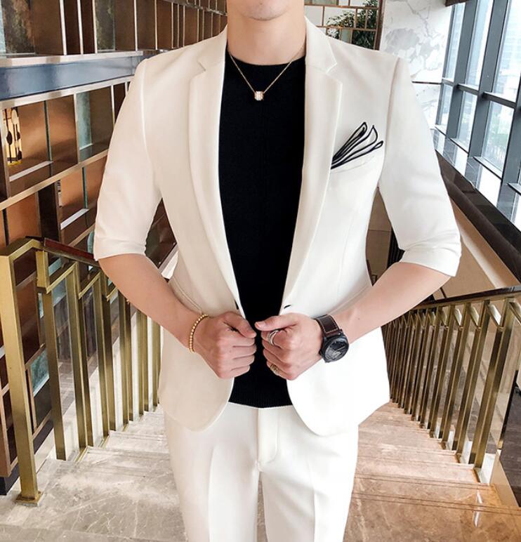 Half Sleeve Spring Suit