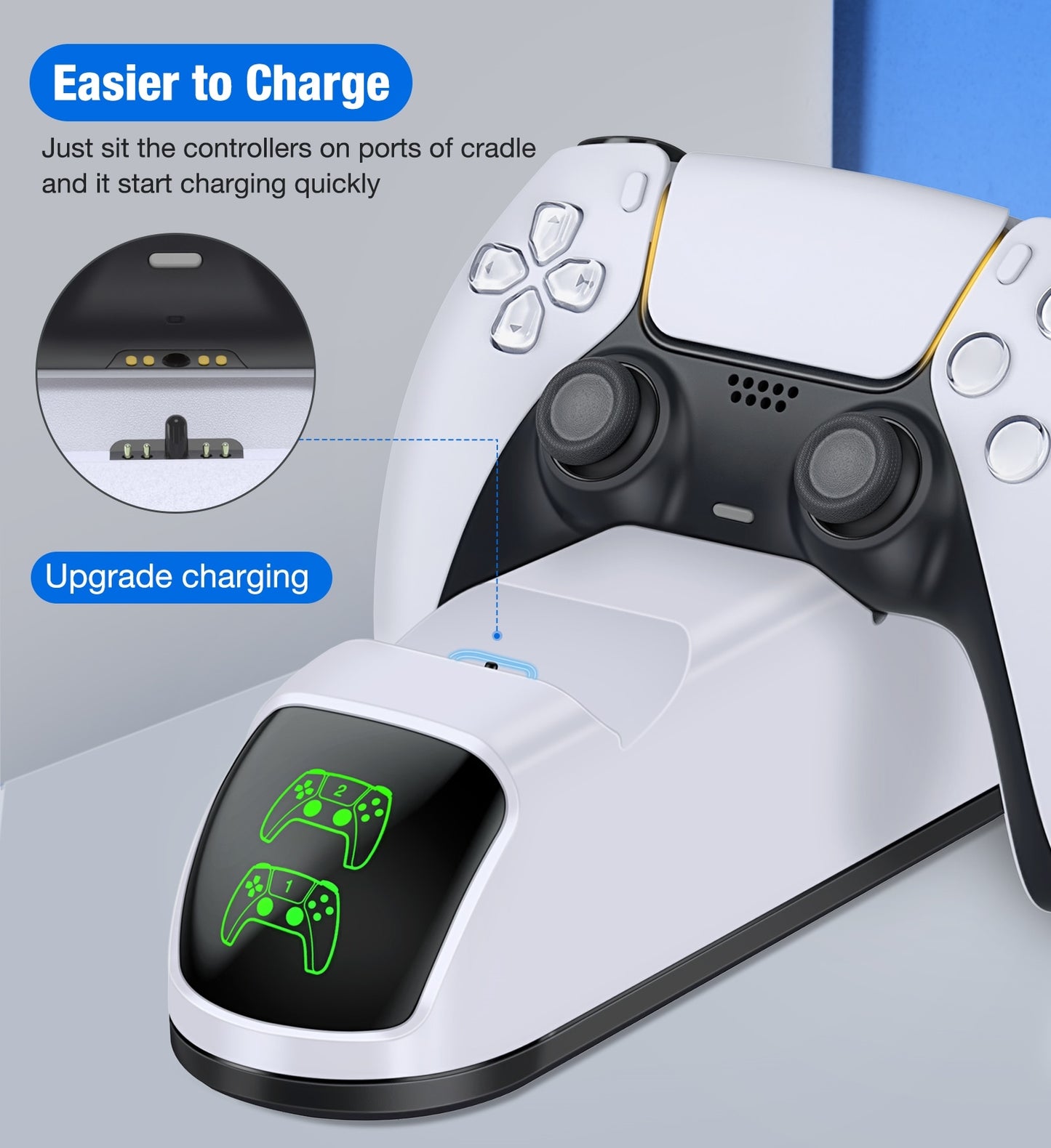 Dual Fast Charger for Playstation 5 & Xbox