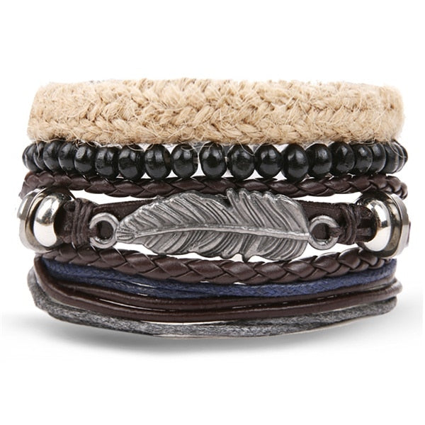 IFMIA Vintage Leather Bracelet