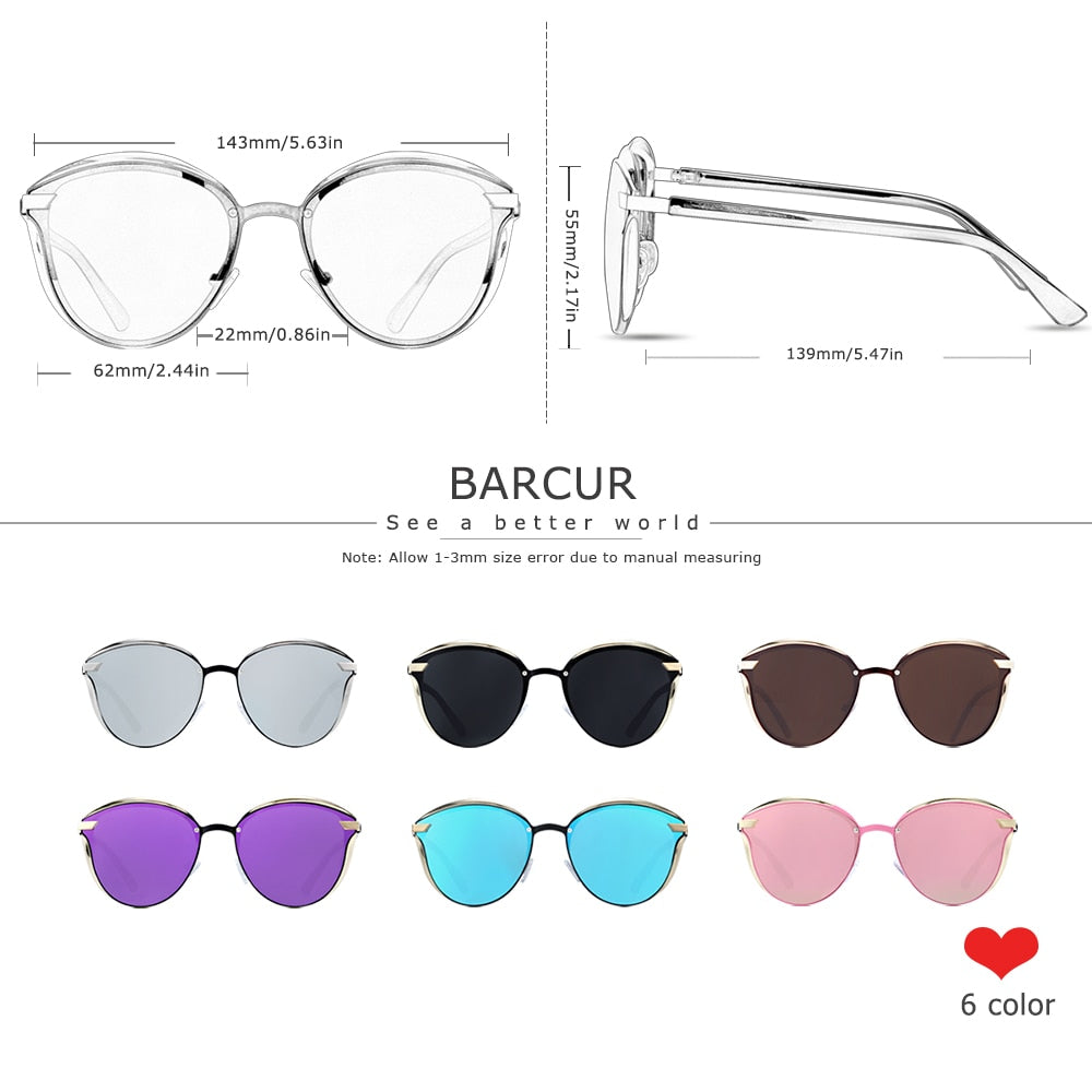 BARCUR Polarized Sunglasses