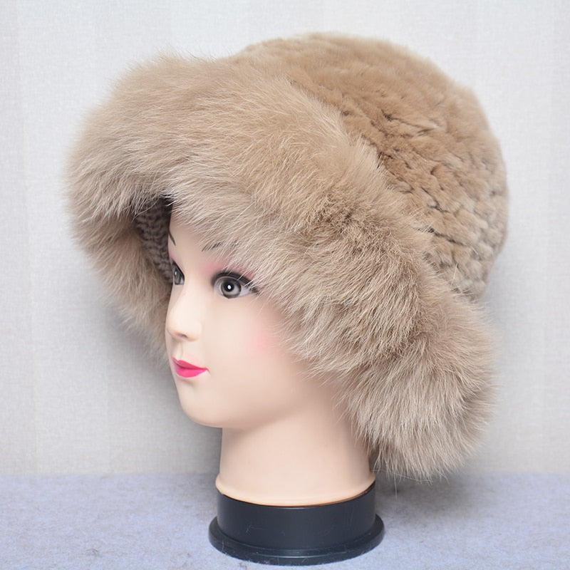 Rabbit Fur Hat