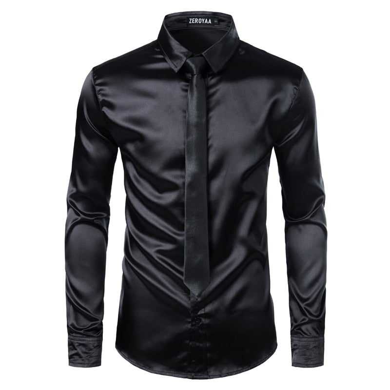 RS Silver Silk Shirt