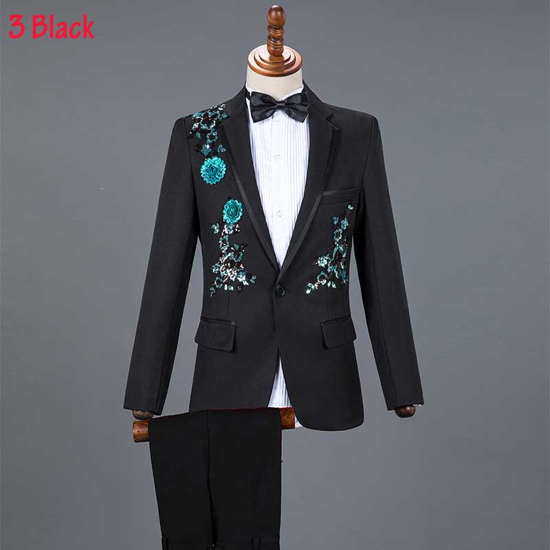 Crystal Embroidered Suit
