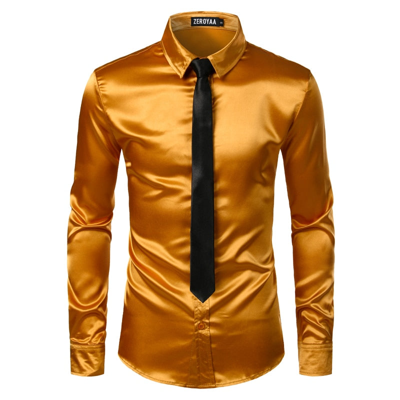 RS Silver Silk Shirt
