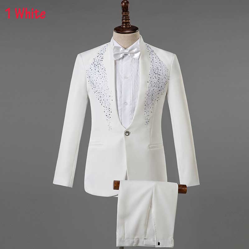 Crystal Embroidered Suit