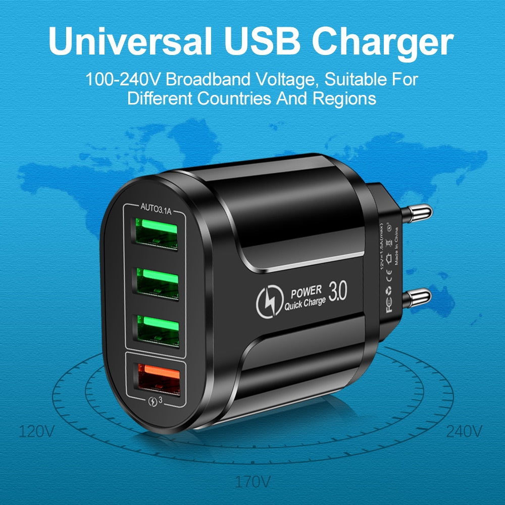 45W USB Wall Charger Fast