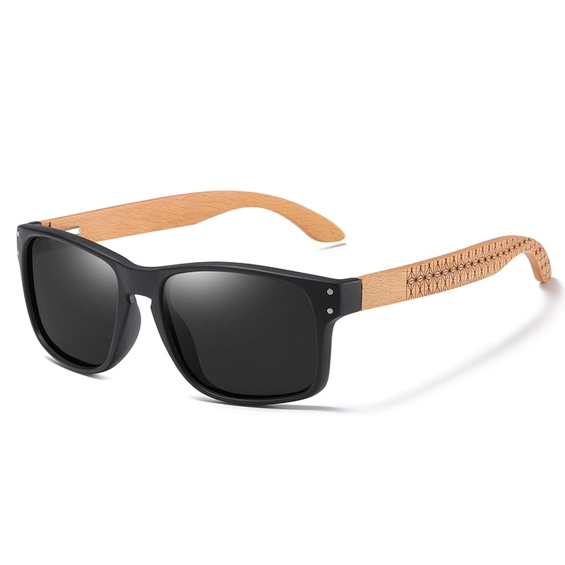 EZREAL Beech Wood Sunglasses