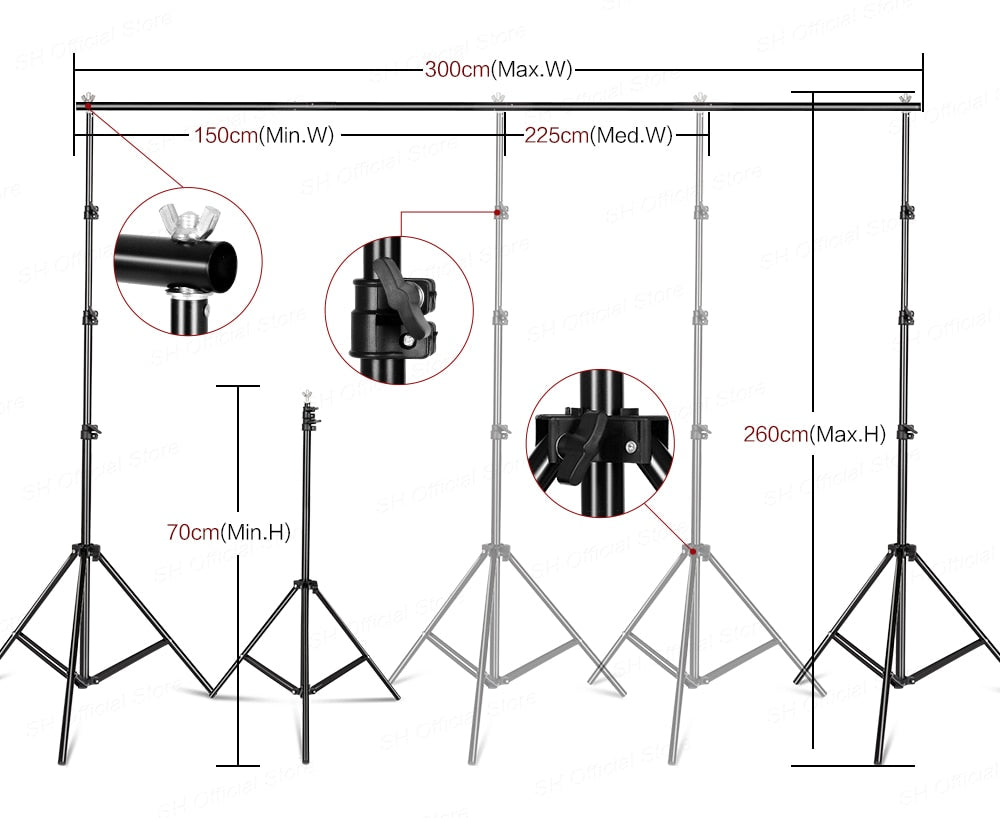 Photography Studio Softbox Lighting Kit
