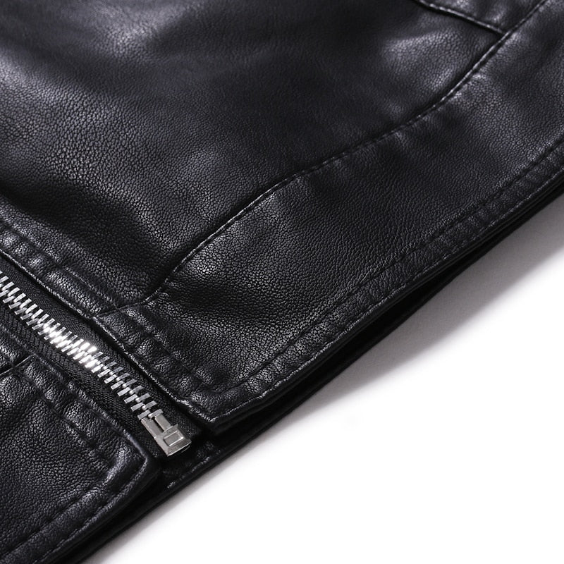 Autumn Faux Leather Jacket