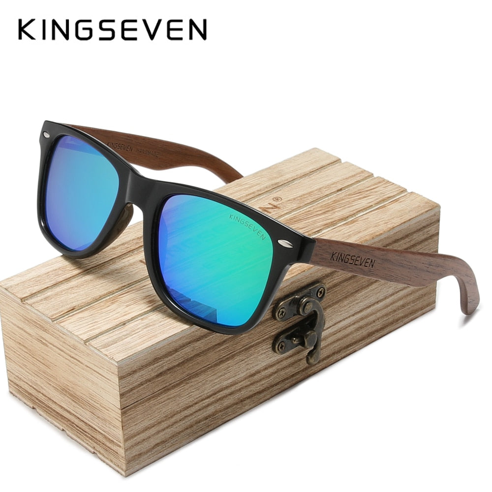 KINGSEVEN Wooden Sunglasses