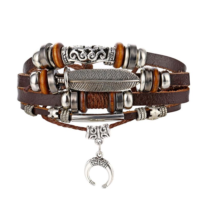 IFMIA Vintage Leather Bracelet