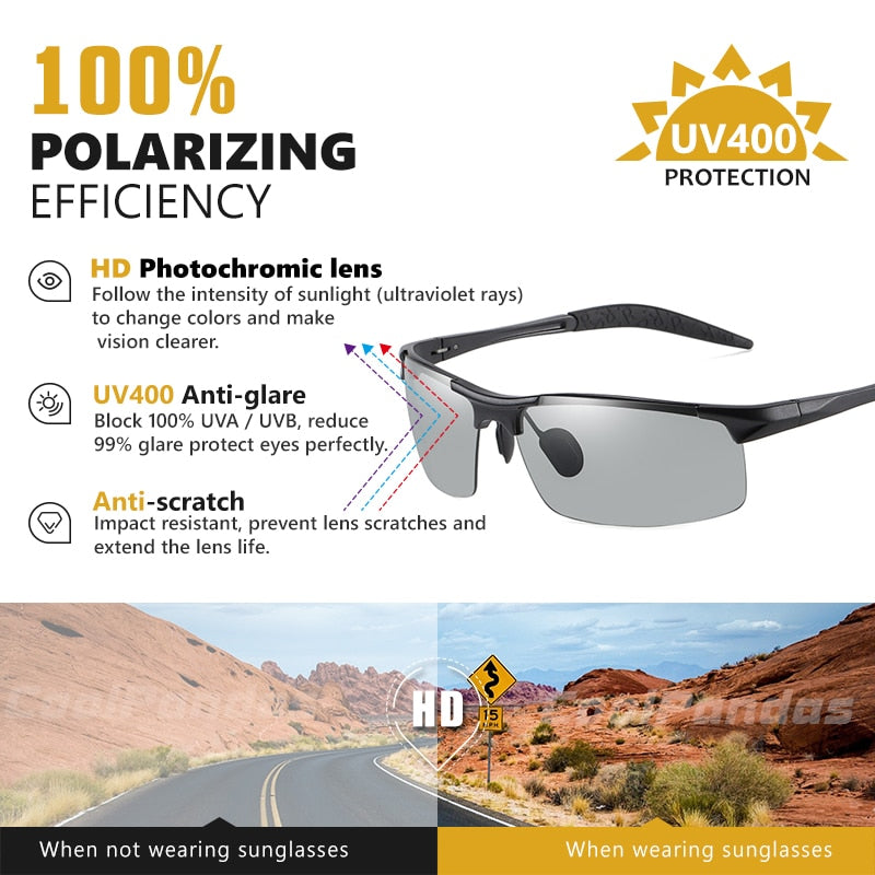 COOLPANDAS Rimless Sunglasses