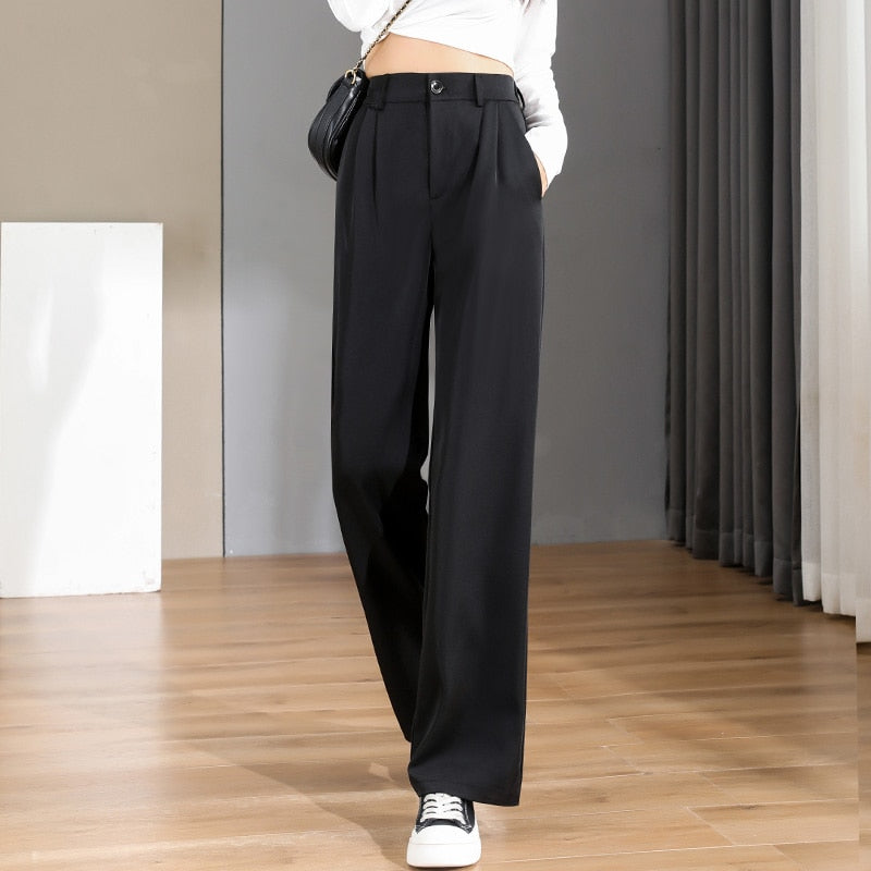 Wide-Leg Palazzo Pants