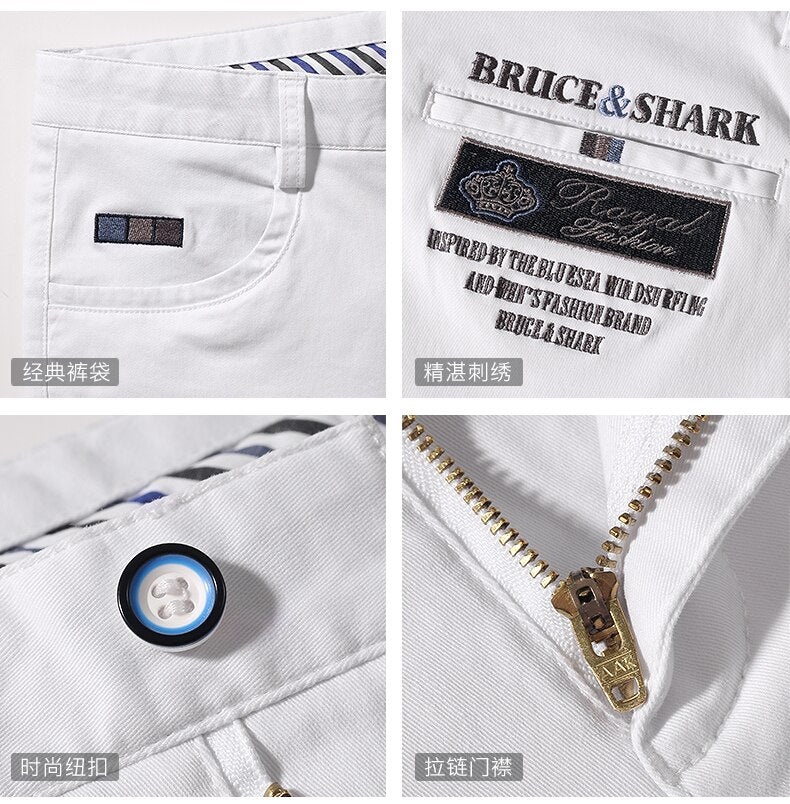Bruce & Shark Straight Leg Pants