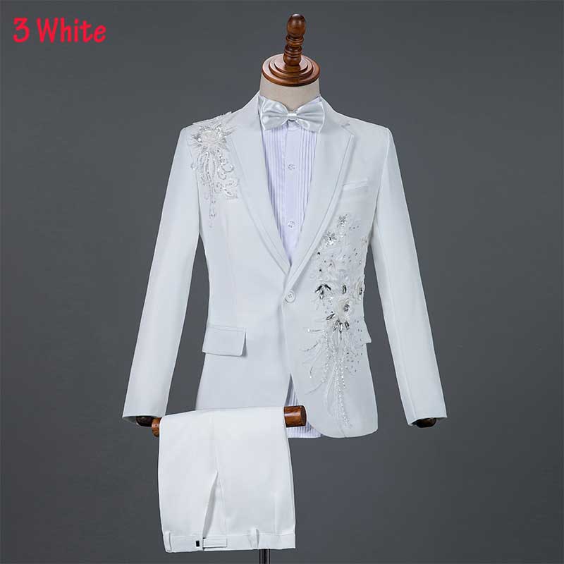 Crystal Embroidered Suit