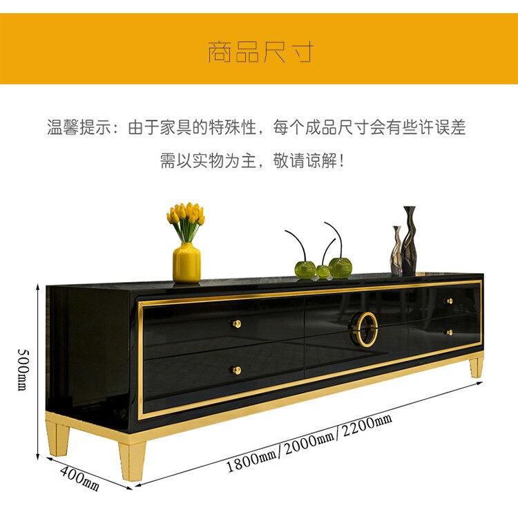 MUEBLE Natural Glass TV Cabinet