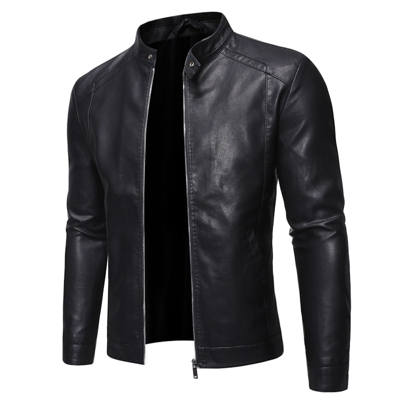 Autumn Faux Leather Jacket