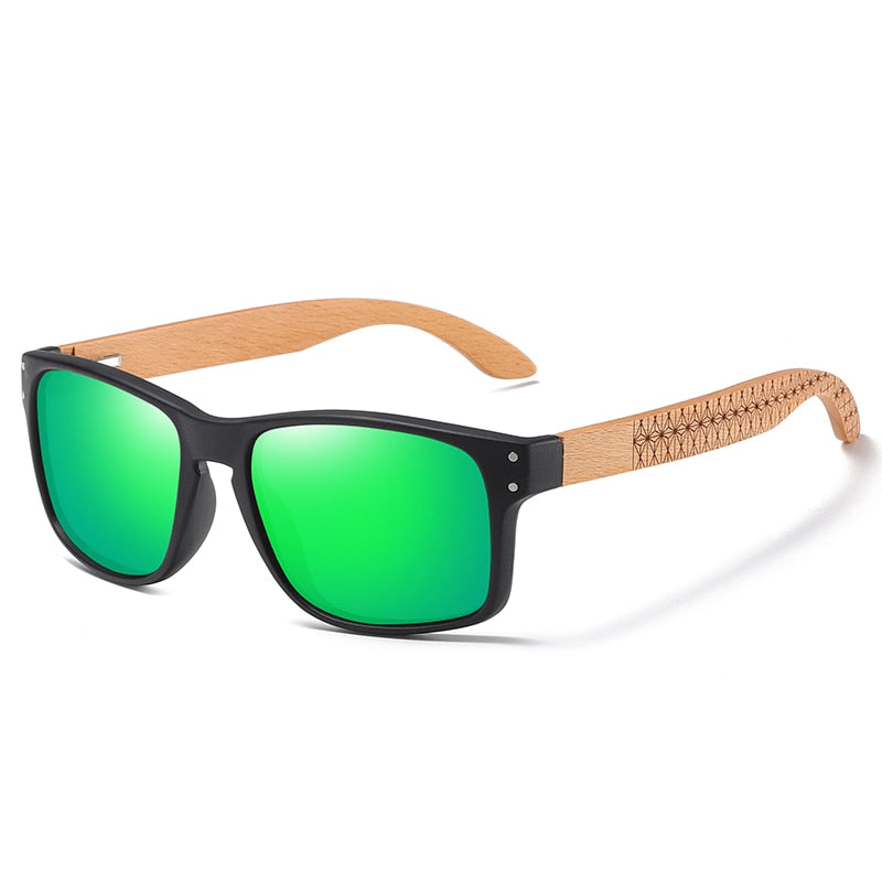 EZREAL Beech Wood Sunglasses