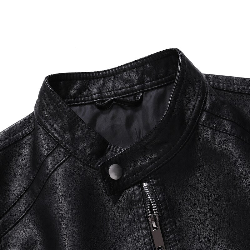 Autumn Faux Leather Jacket