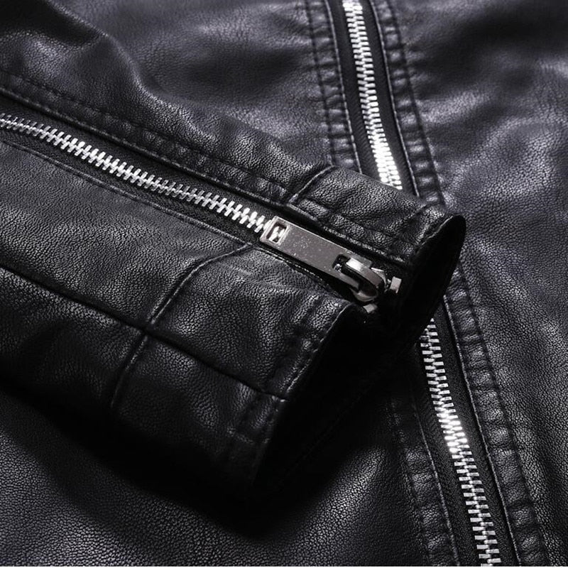 Autumn Faux Leather Jacket