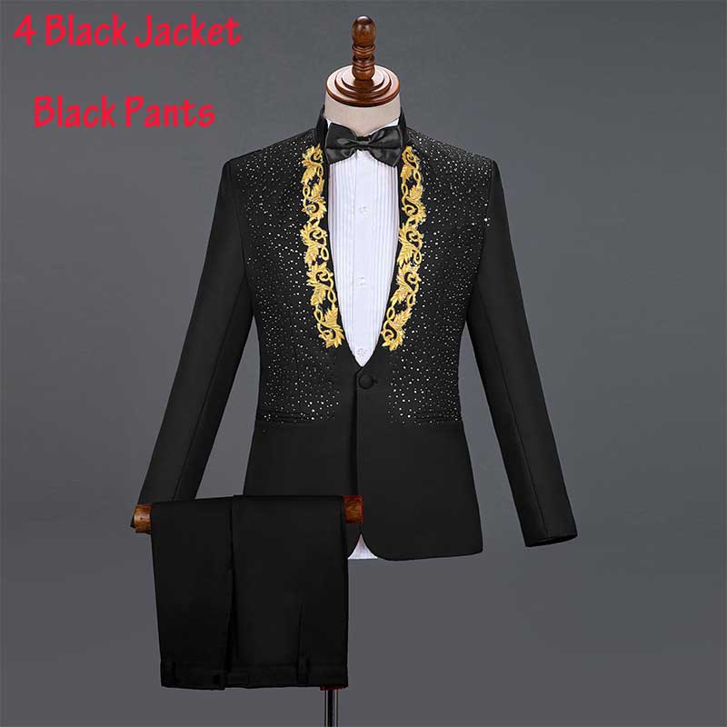 Crystal Embroidered Suit