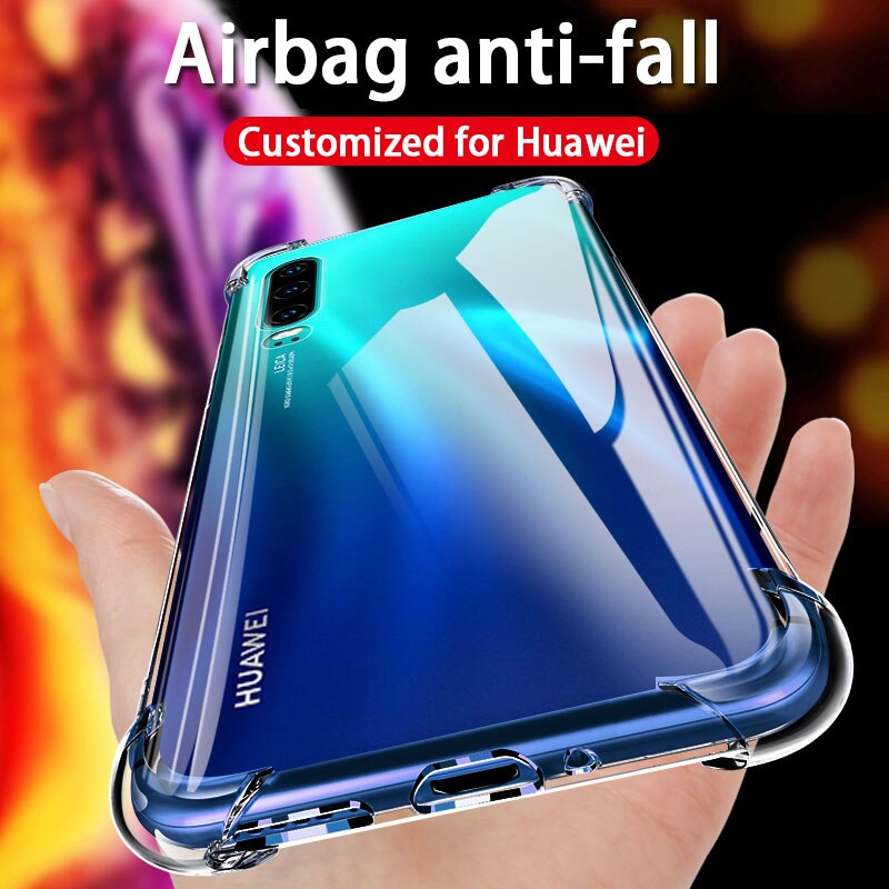 Luxury Shockproof Silicone Phone Case For Huawei