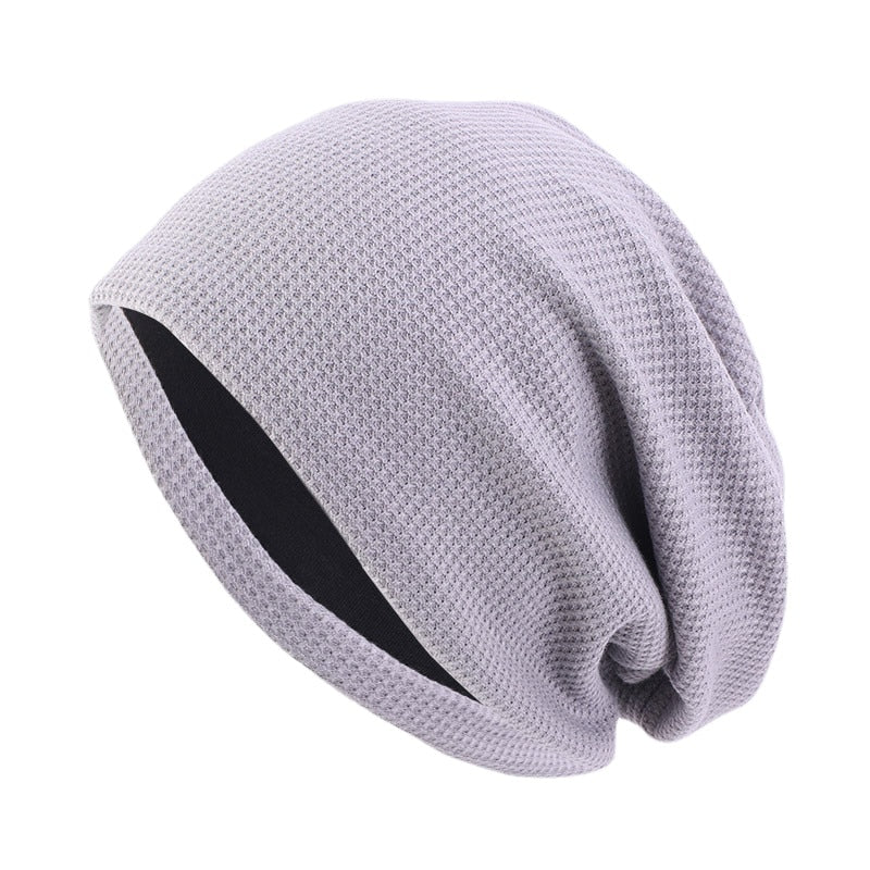 Double Fabric Cotton Beanie