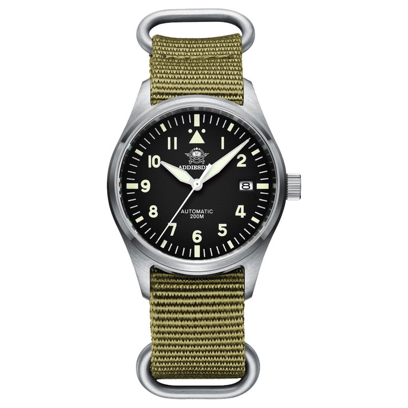 ADDIESDIVE Automatic NH35 Pilot Watch