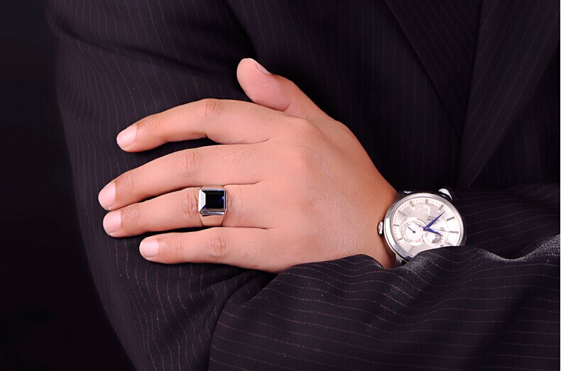 Sapphire 925 Sterling Ring