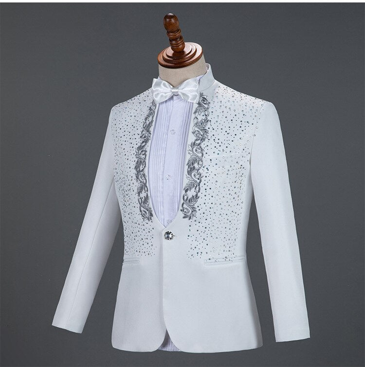 Crystal Embroidered Suit