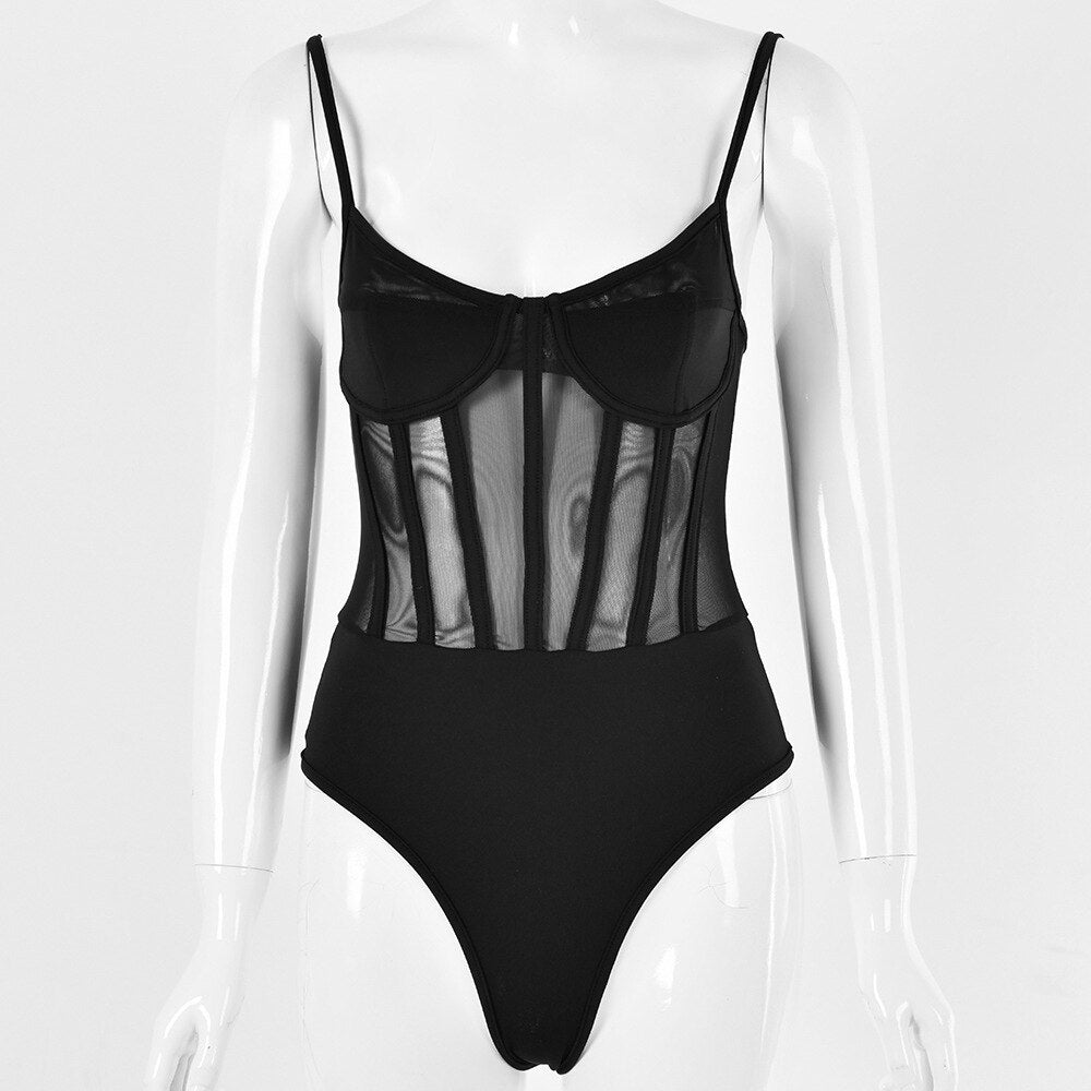 BKLD Mesh Sheer Bodysuit