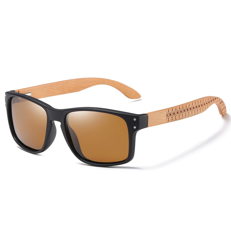 EZREAL Beech Wood Sunglasses