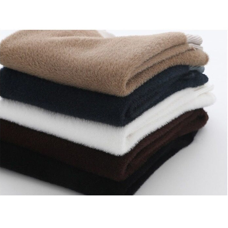 Cable Knit Turtleneck Sweater
