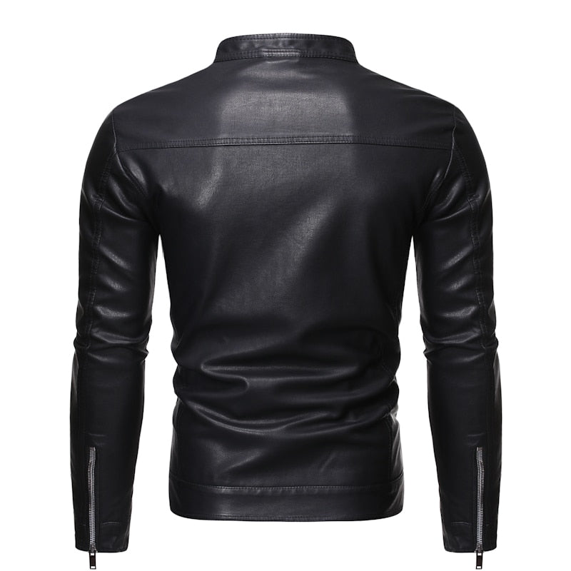 Autumn Faux Leather Jacket