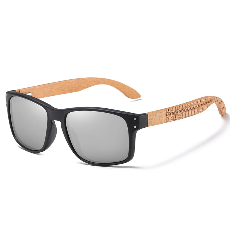 EZREAL Beech Wood Sunglasses