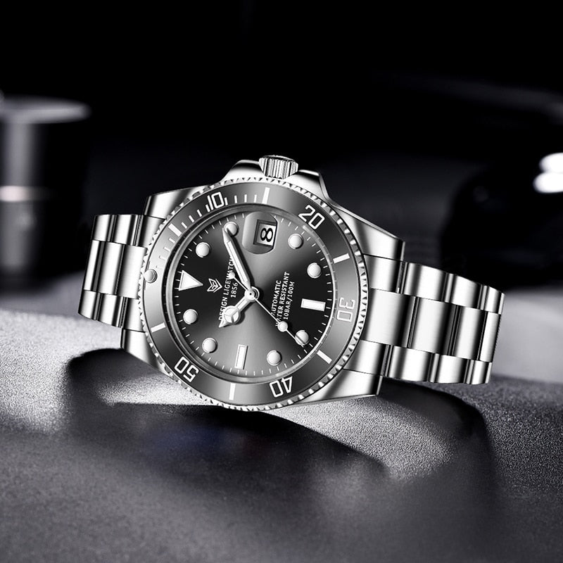 2023 LIGE Stainless Steel Watch
