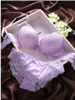 European Lace Bra Set