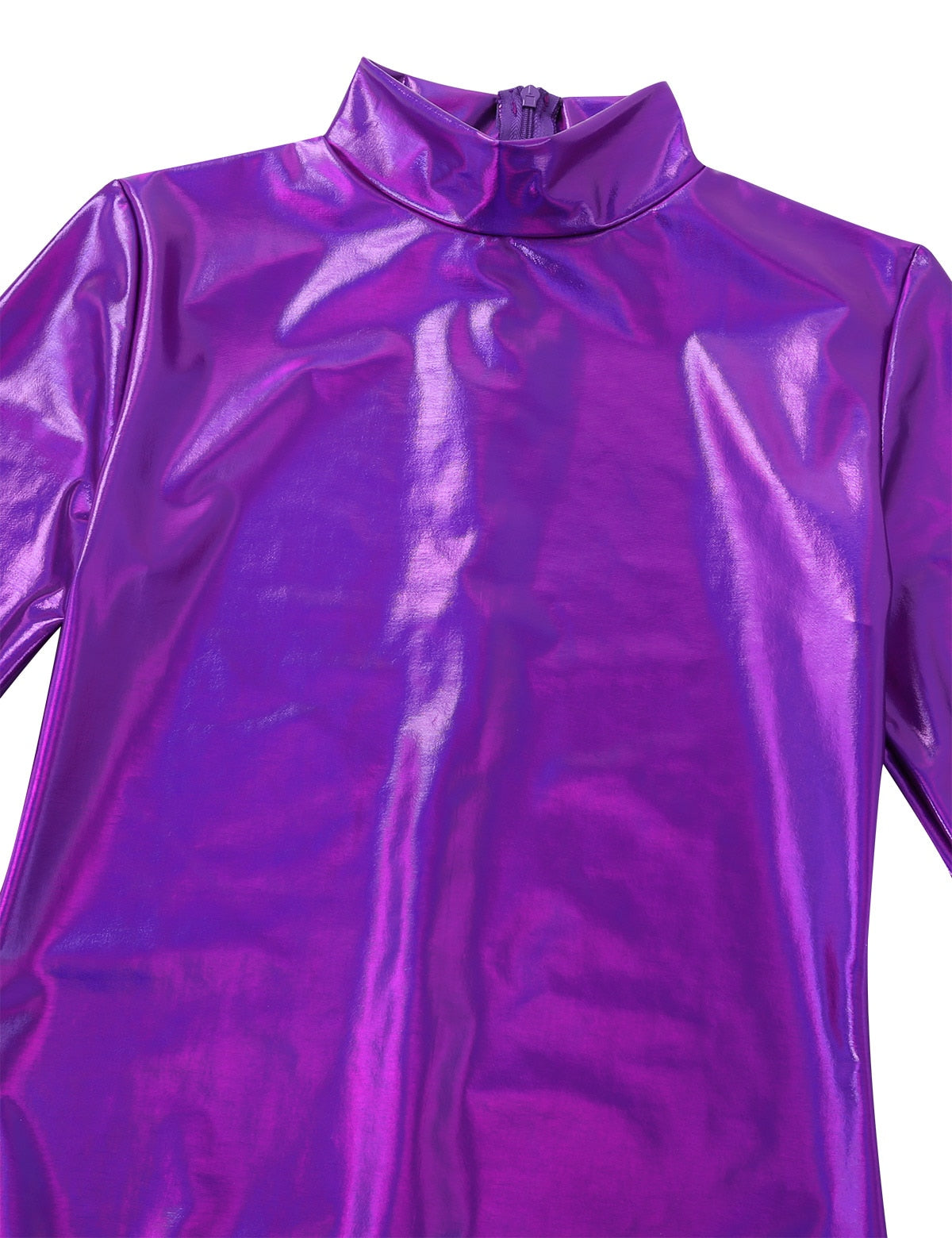 Chic Try Metallic Leotard