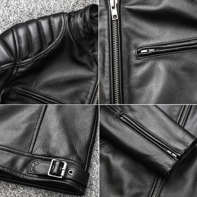 AIMAGE Leather Jacket