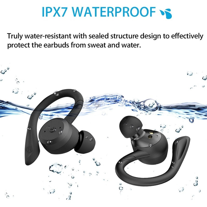 20hr Waterproof Bluetooth Earphones