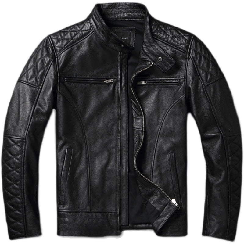 Cowhide Leather Jacket