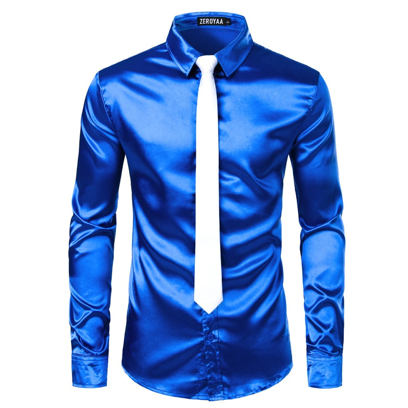 RS Silver Silk Shirt