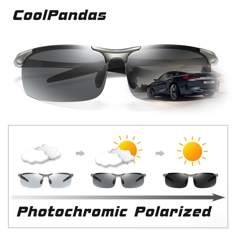 COOLPANDAS Rimless Sunglasses