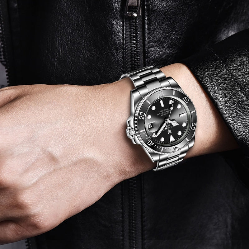 2023 LIGE Stainless Steel Watch