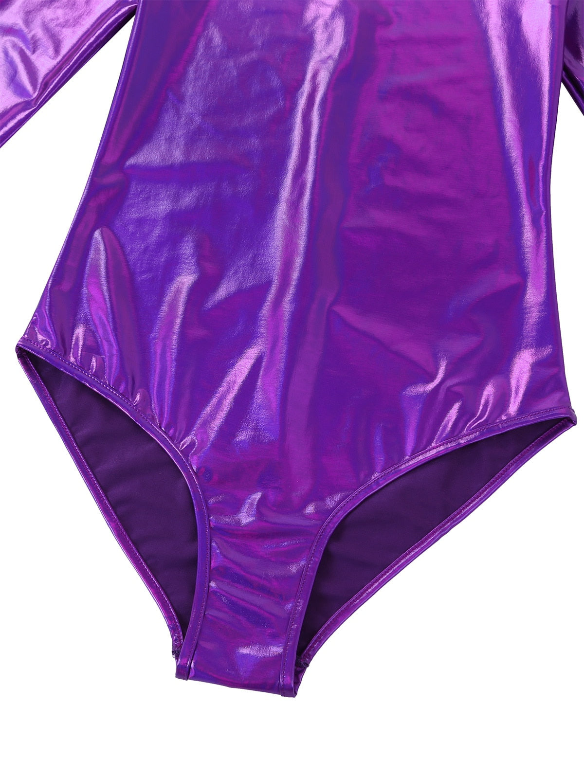 Chic Try Metallic Leotard