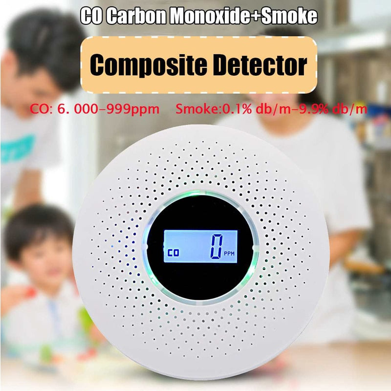 2 in 1 LED Gas & Smoke Alarm