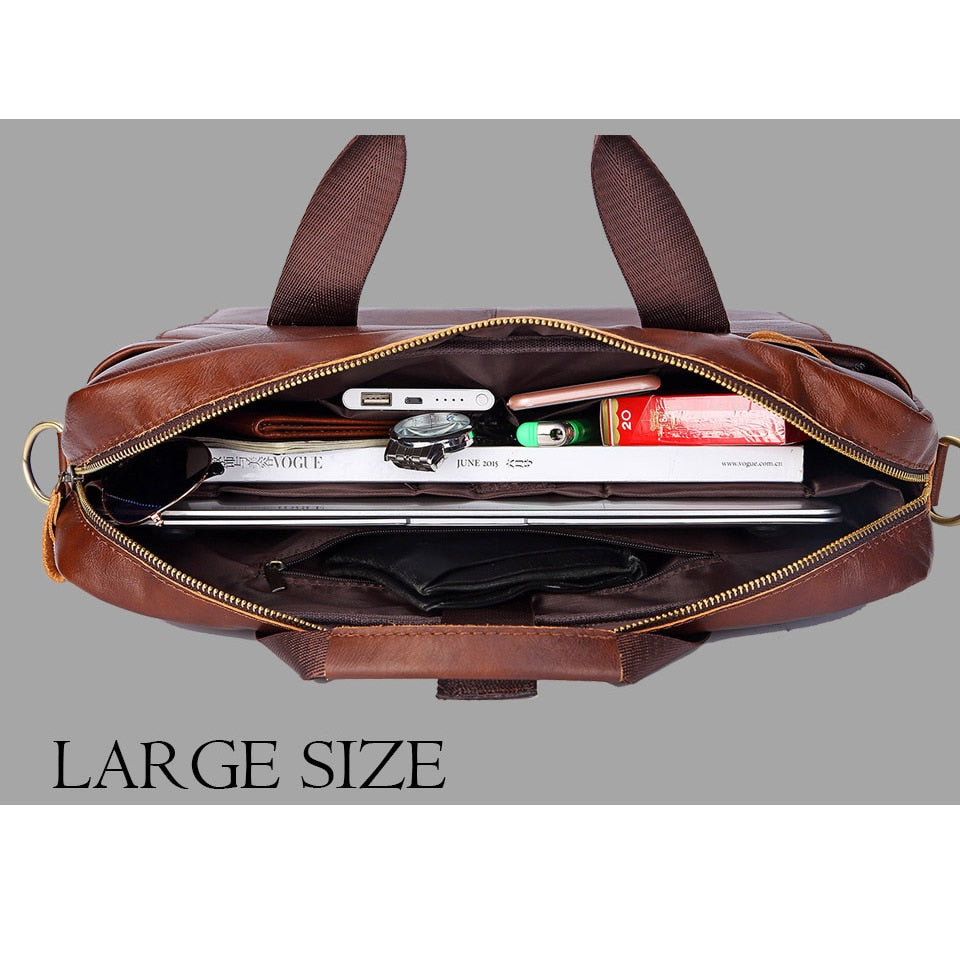 Leather Laptop Bag